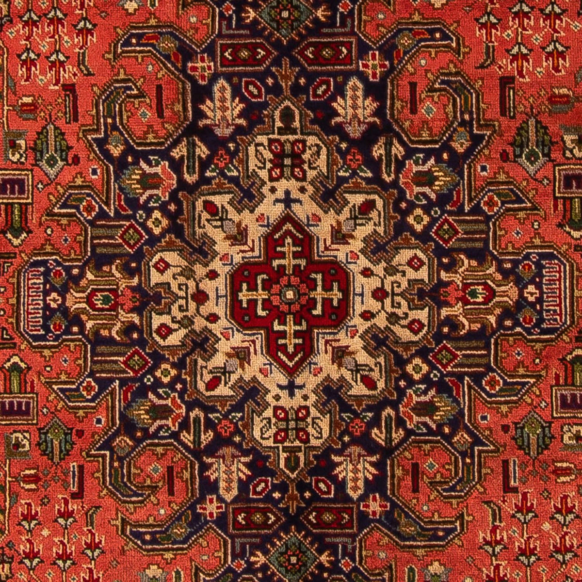 Persisk tæppe - Tabriz - 295 x 195 cm - lysrød