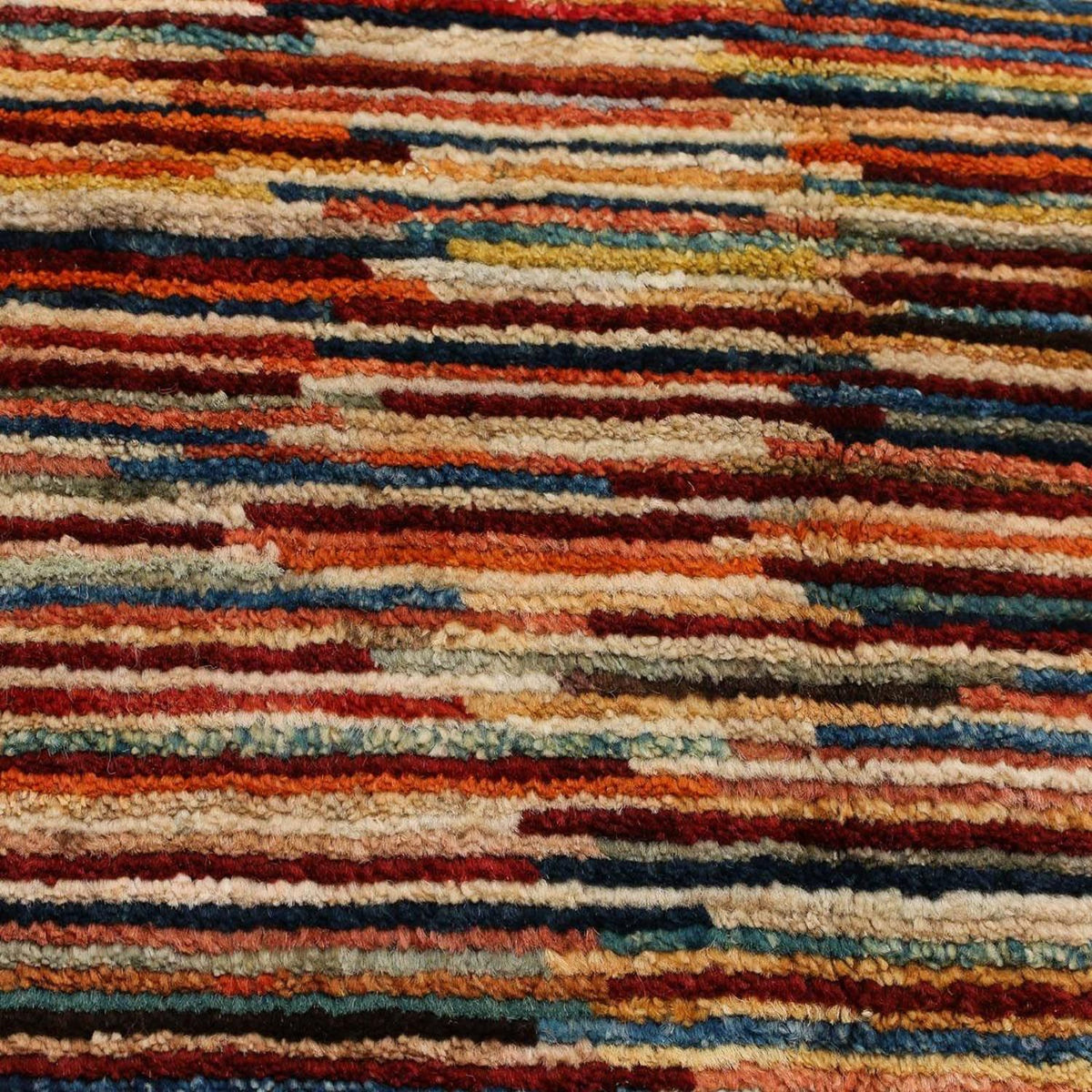 Kelim Carpet - Splash - 122 x 94 cm - flerfarvet