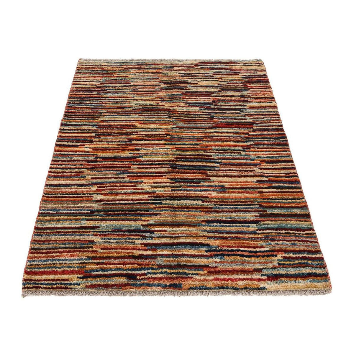 Kelim Carpet - Splash - 122 x 94 cm - flerfarvet
