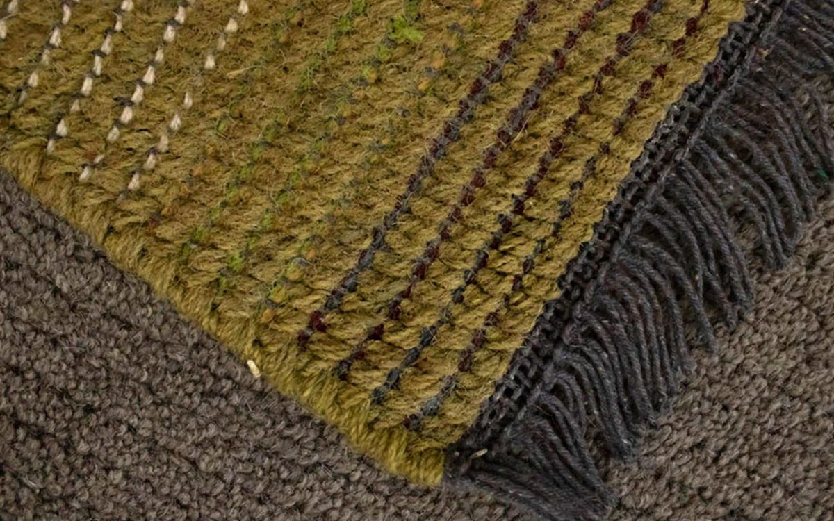 Nepal Tæppe - 140 x 70 cm - grå