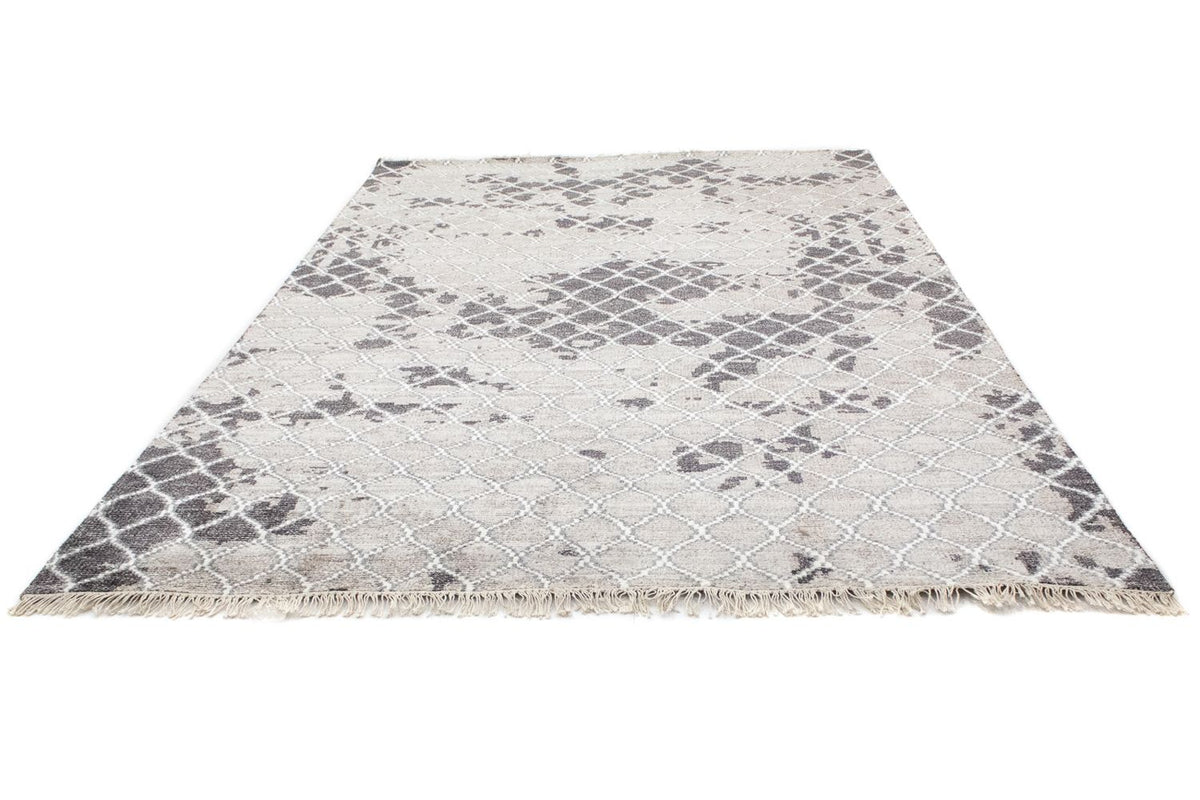Designer tæppe - 271 x 181 cm - sølv