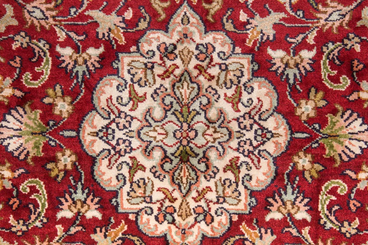 Silketæppe - Kashmir Silk - 120 x 80 cm - rød