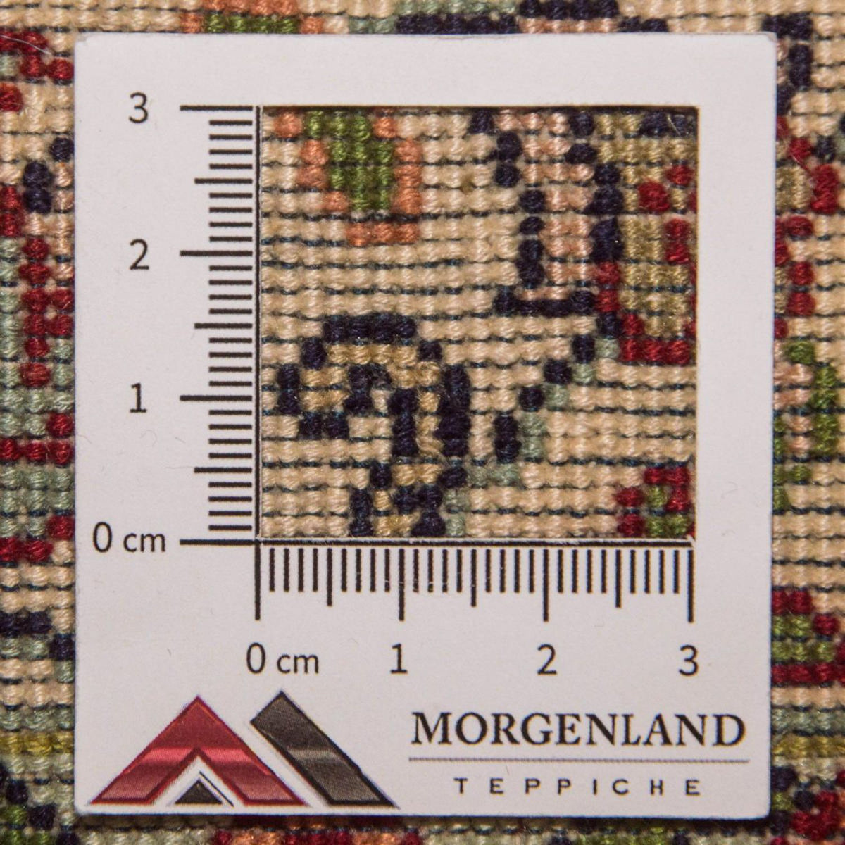 Silketæppe - Kashmir Silk - 120 x 80 cm - rød