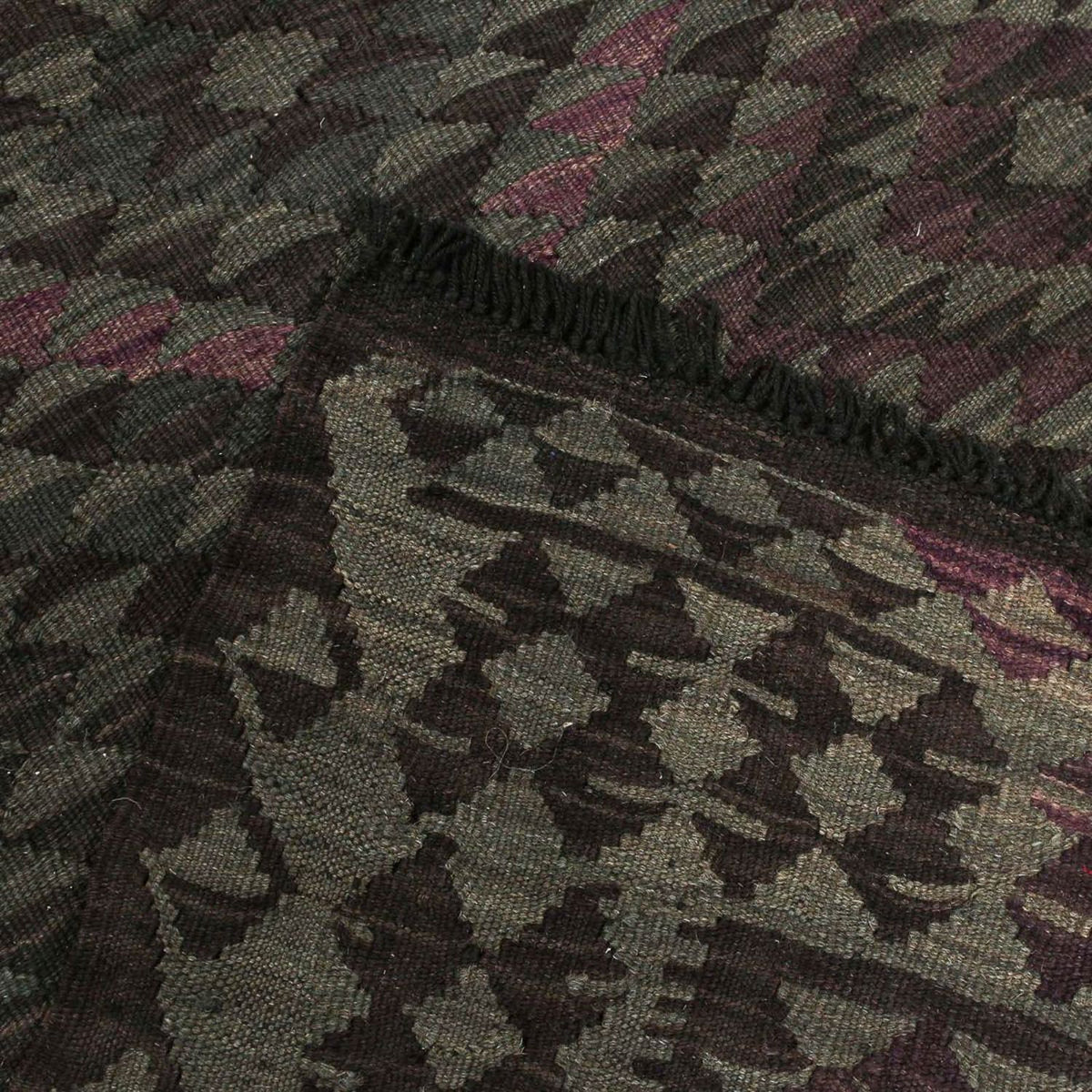 Kelim Carpet - Splash - 212 x 162 cm - flerfarvet