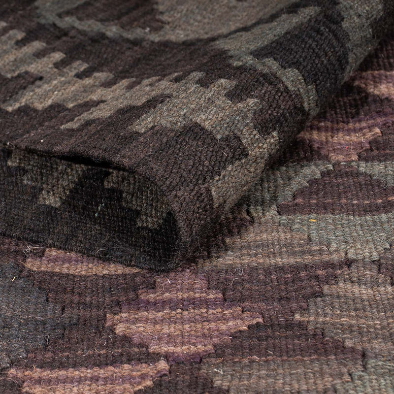Kelim Carpet - Splash - 197 x 151 cm - flerfarvet