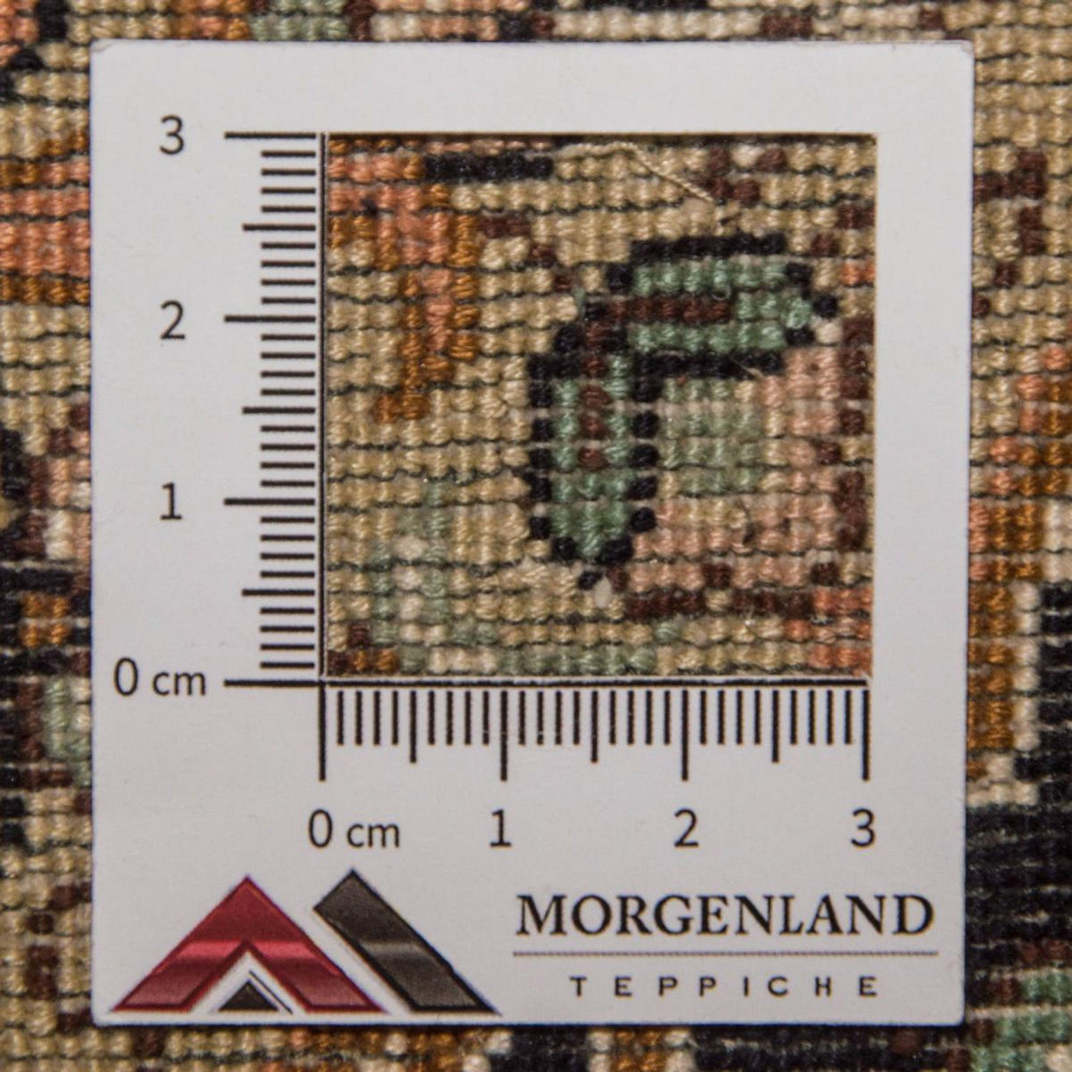 Silketæppe - Kashmir Silk - 153 x 93 cm - mørkeblå