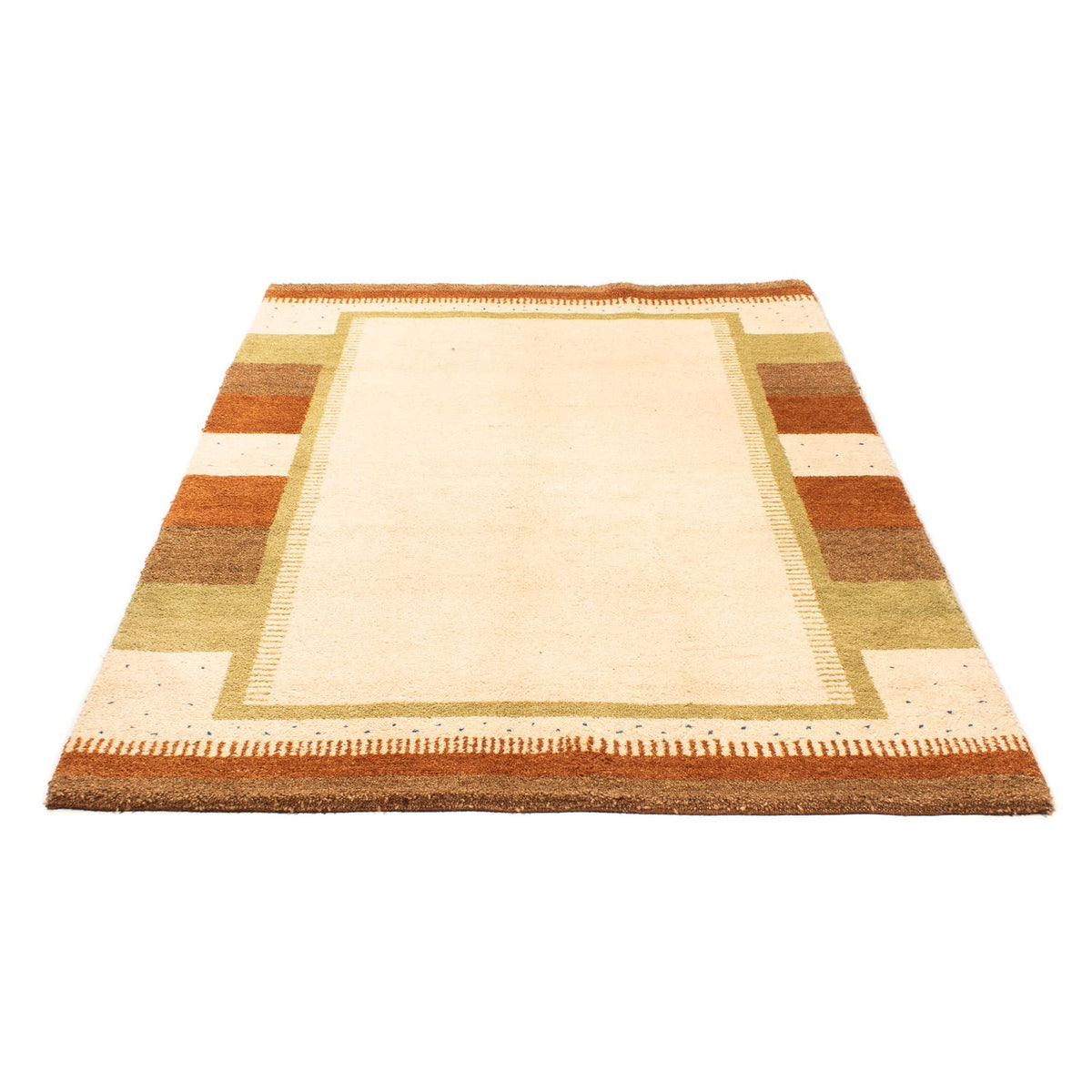 Gabbeh-tæppe - Indus - 203 x 139 cm - beige