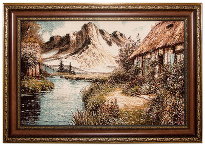 Billede tæppe 60x85cm - Orientalsk tæppe
