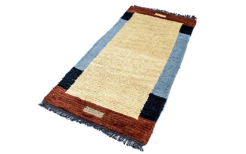 Nepal Tæppe - 140 x 70 cm - beige