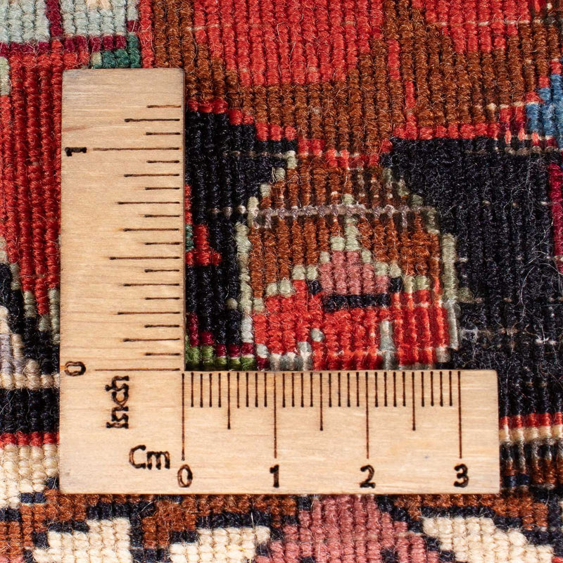 Persisk tæppe - Bijar - 350 x 250 cm - rød