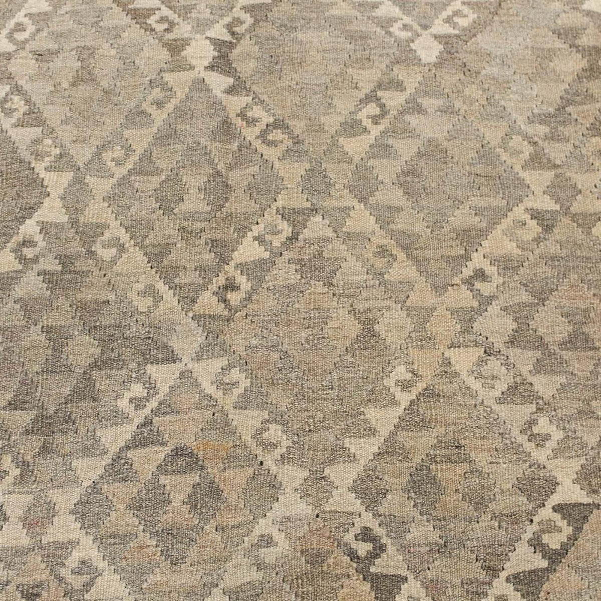 Kelim Carpet - Splash - 196 x 162 cm - flerfarvet
