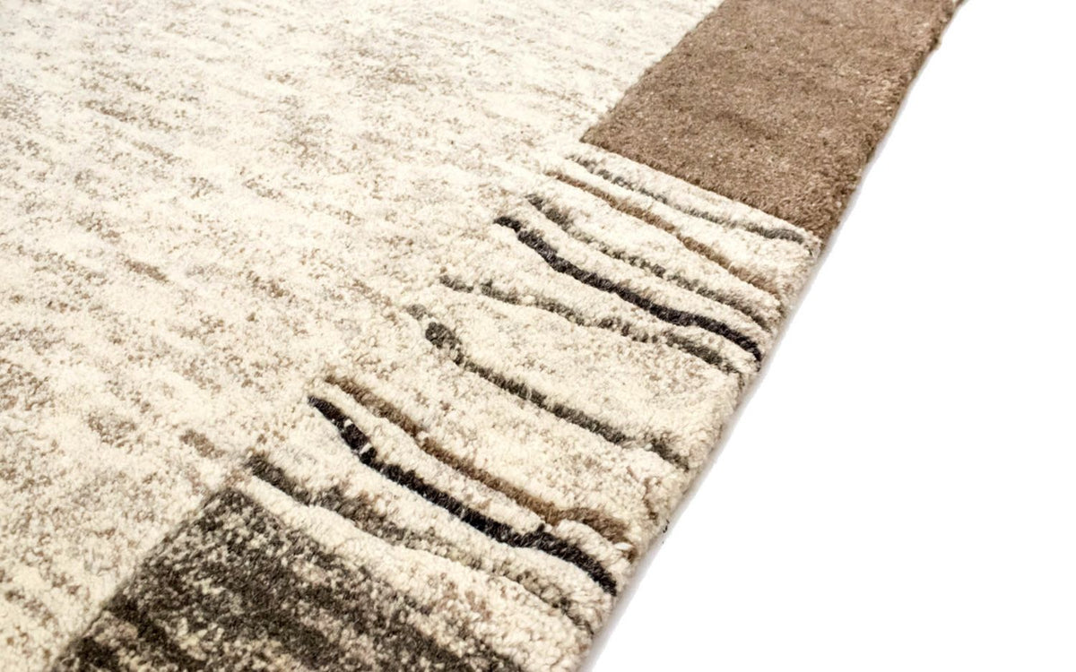 Nepal Tæppe - 176 x 124 cm - beige