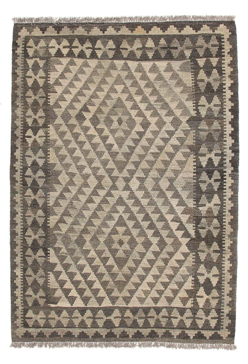 Kelim Carpet - Splash - 147 x 103 cm - flerfarvet