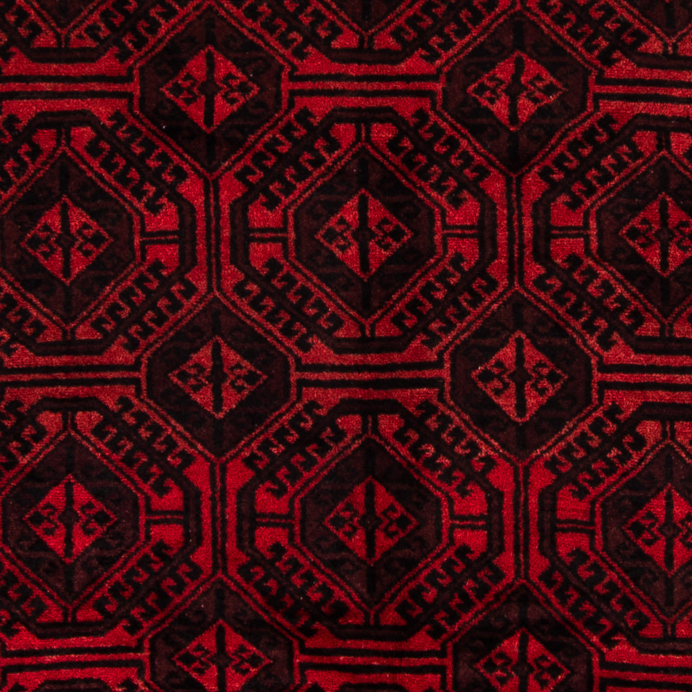Persisk tæppe - Nomadisk - 335 x 167 cm - rød