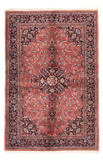 Indo Sarouk Tæppe 125x188cm - Orientalsk tæppe - laks