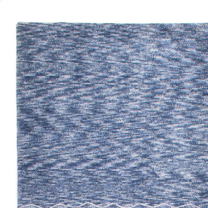 Nepal Tæppe - 239 x 170 cm - blå