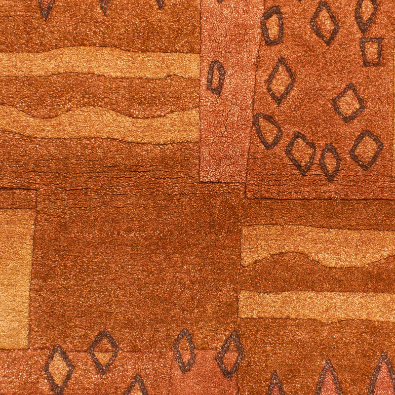 Nepal Tæppe - 183 x 120 cm - brun