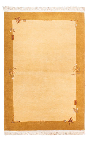Nepal Tæppe - 181 x 122 cm - beige