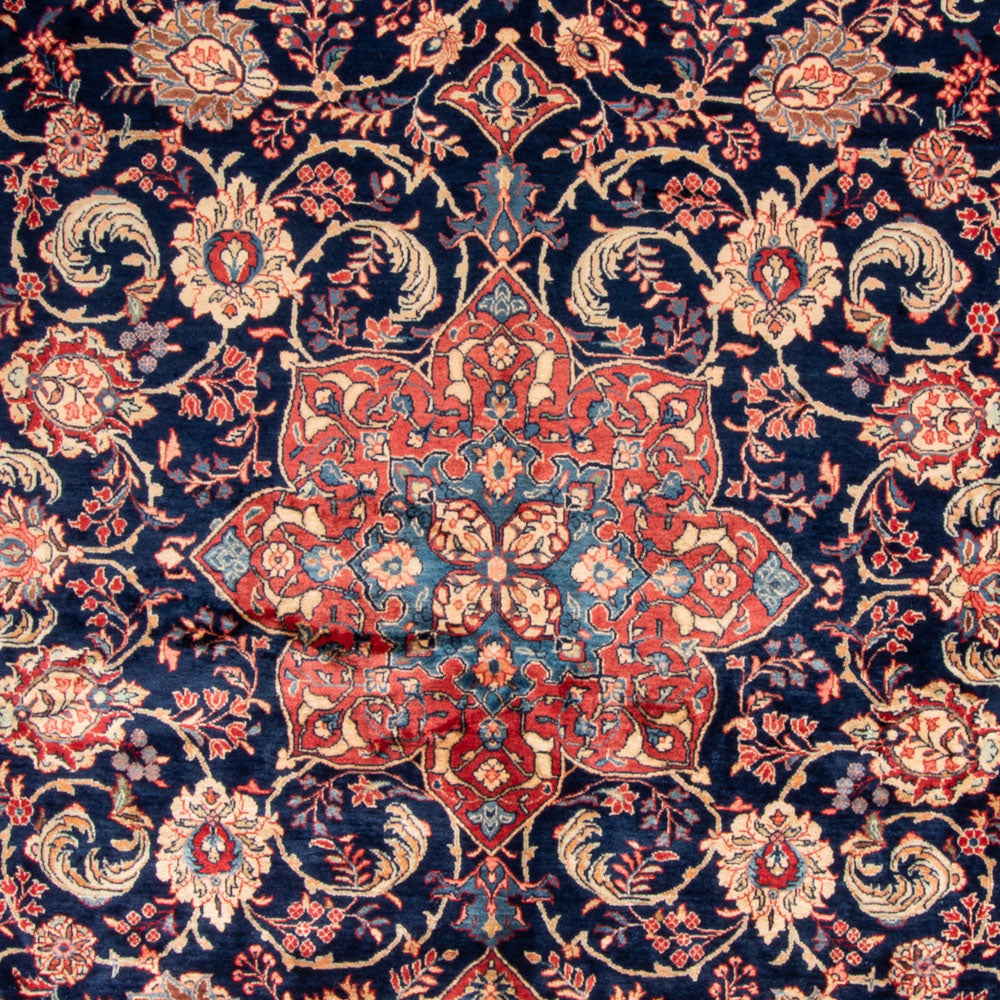 Persisk tæppe - Classic - 382 x 273 cm - mørkeblå