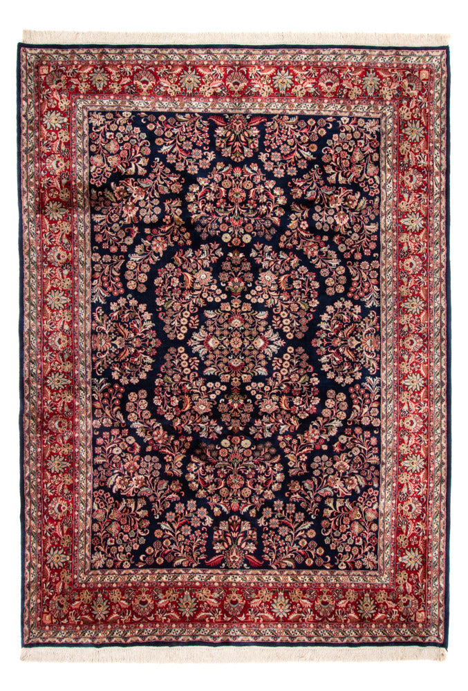 Orientalsk tæppe - Indus - 350 x 260 cm - mørkeblå