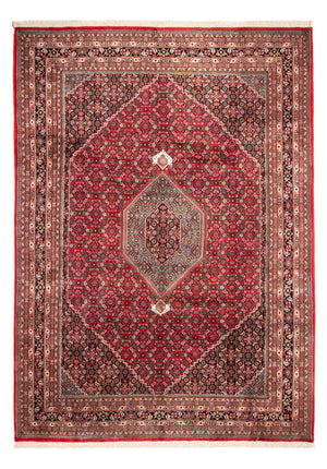 Orientalsk tæppe - Bijar - Indus - 361 x 255 cm - rød