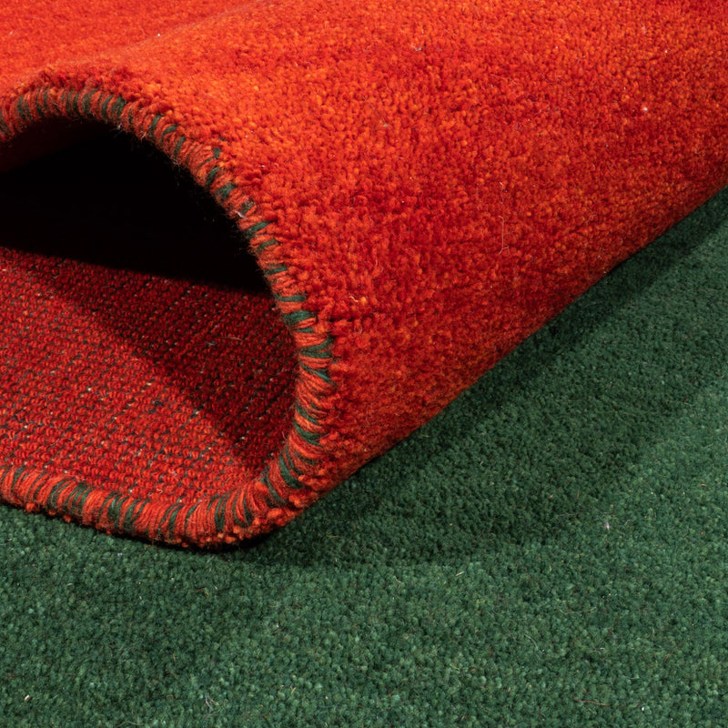 Gabbeh-tæppe - Indus - 395 x 310 cm - grøn