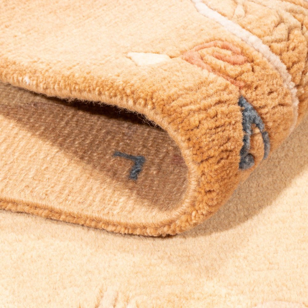 Nepal Tæppe - Royal - 154 x 90 cm - beige