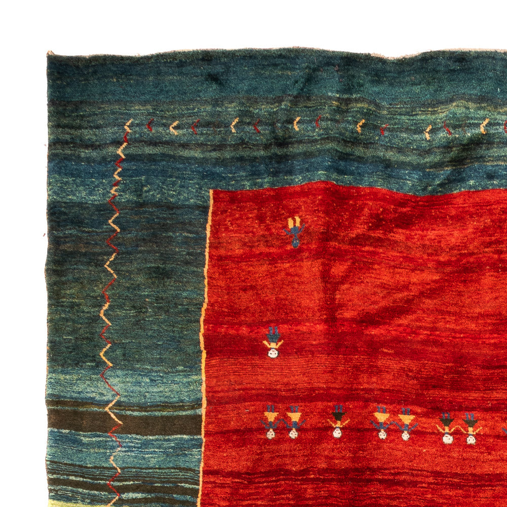 Gabbeh-tæppe - Persisk - 508 x 405 cm - rød