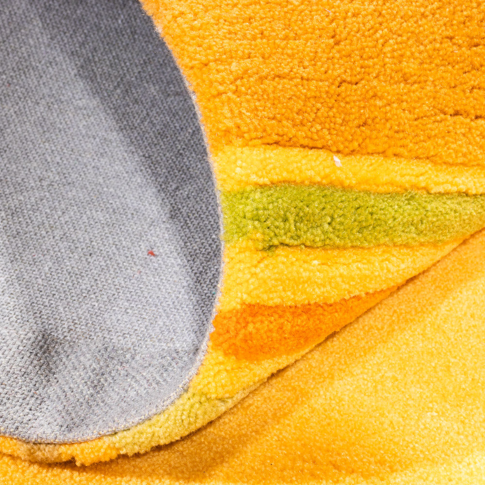 Tæppe - 180 x 120 cm - gul