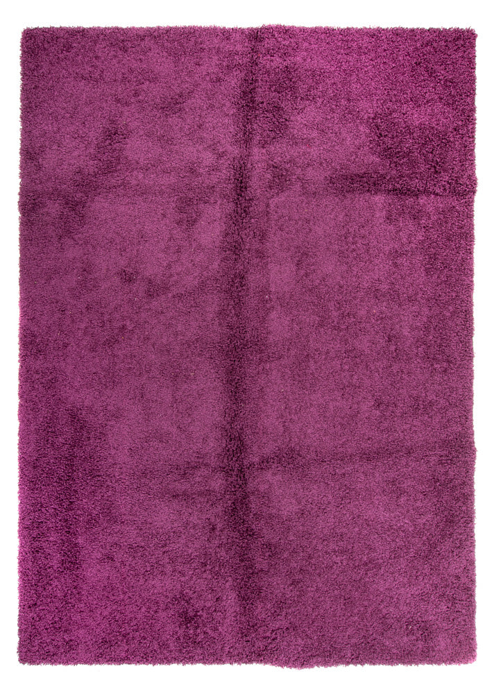 Tæppe med høj pæl - 290 x 200 cm - lilla