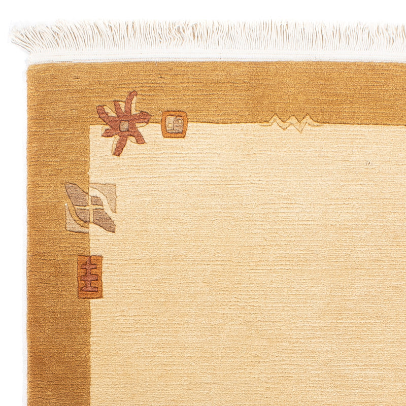 Nepal Tæppe - Royal - 141 x 72 cm - beige