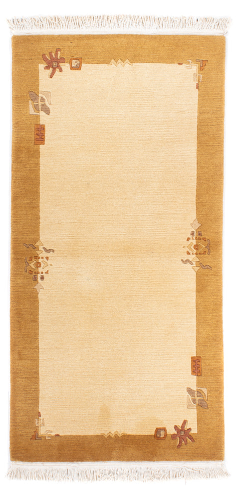 Nepal Tæppe - Royal - 138 x 71 cm - beige