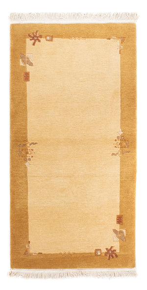 Nepal Tæppe - Royal - 141 x 74 cm - beige