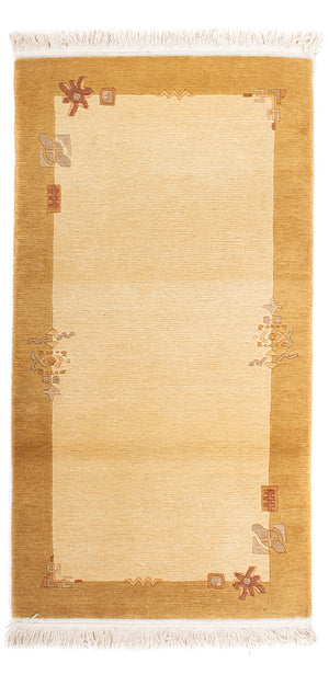 Nepal Tæppe - Royal - 139 x 71 cm - beige