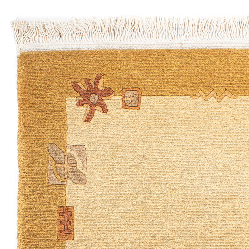Nepal Tæppe - Royal - 139 x 71 cm - beige