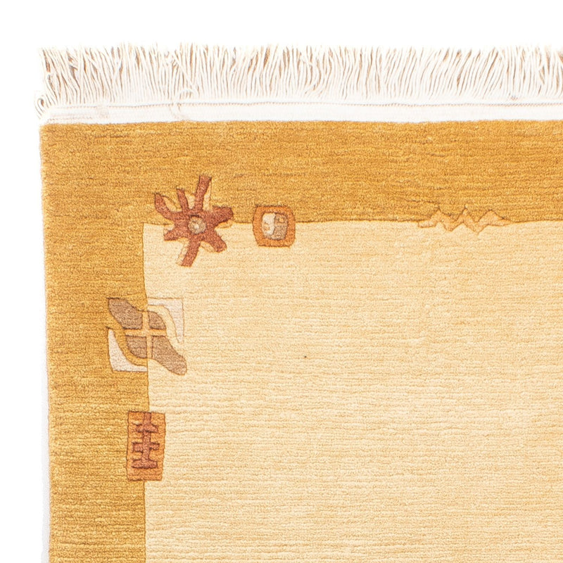 Nepal Tæppe - Royal - 143 x 72 cm - beige