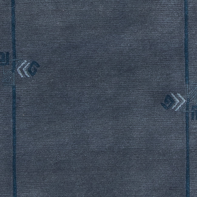 Løber Nepal Tæppe - 329 x 73 cm - blå