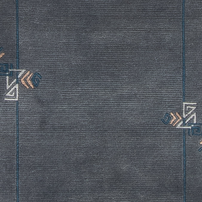 Løber Nepal Tæppe - 343 x 73 cm - blå