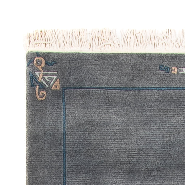 Løber Nepal Tæppe - 343 x 73 cm - blå