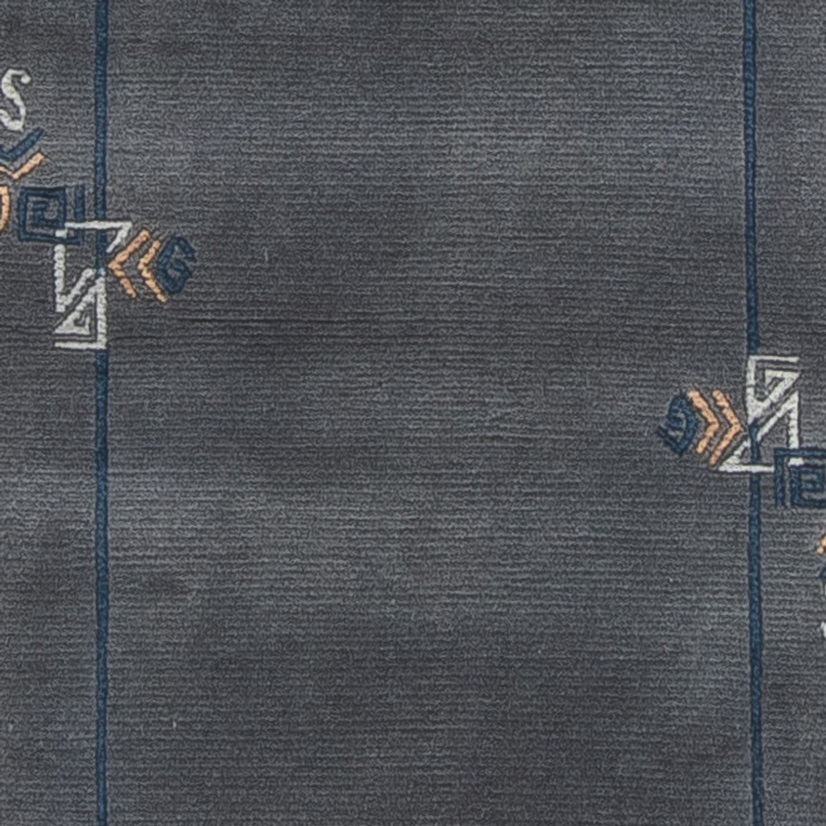 Løber Nepal Tæppe - 330 x 71 cm - blå