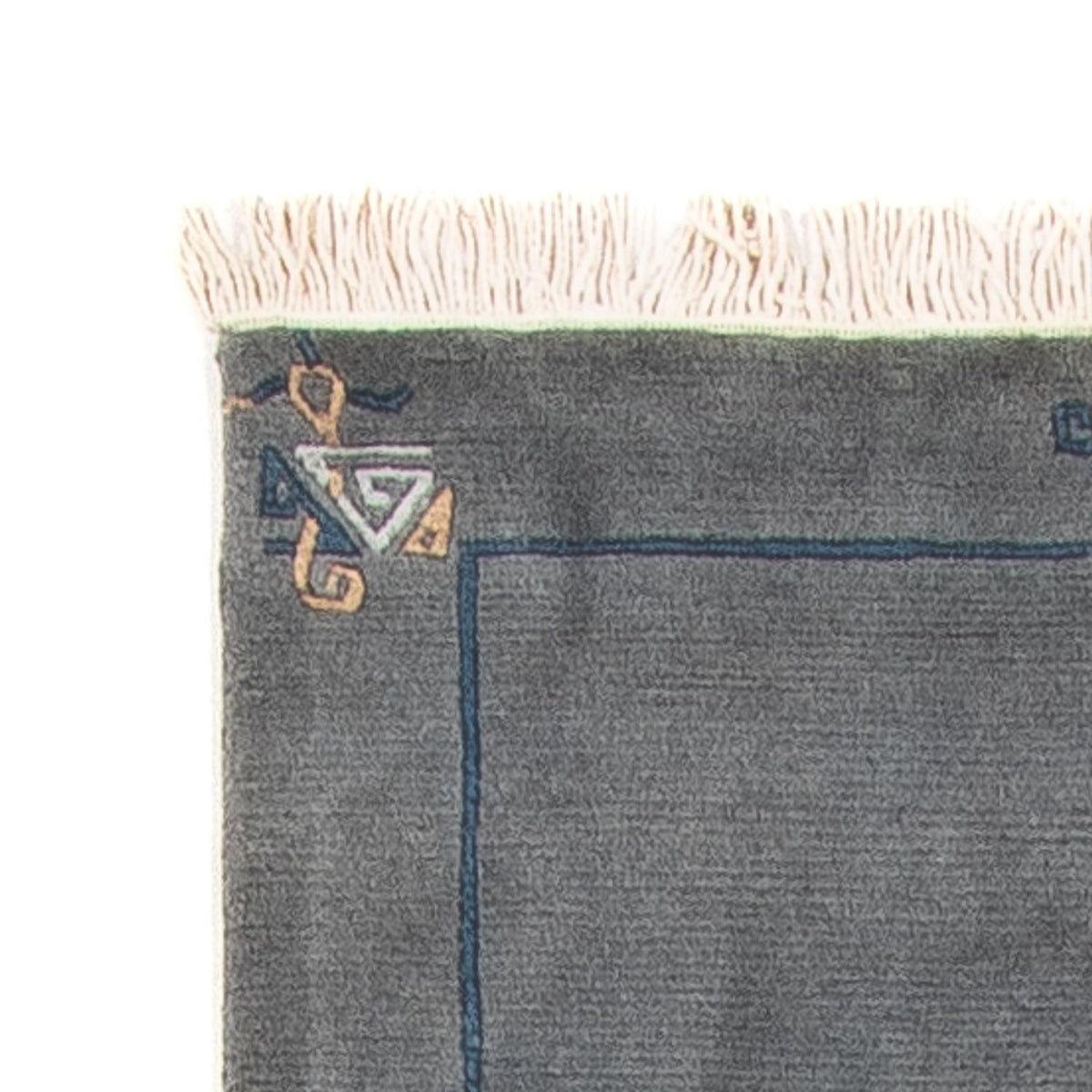 Løber Nepal Tæppe - 330 x 71 cm - blå