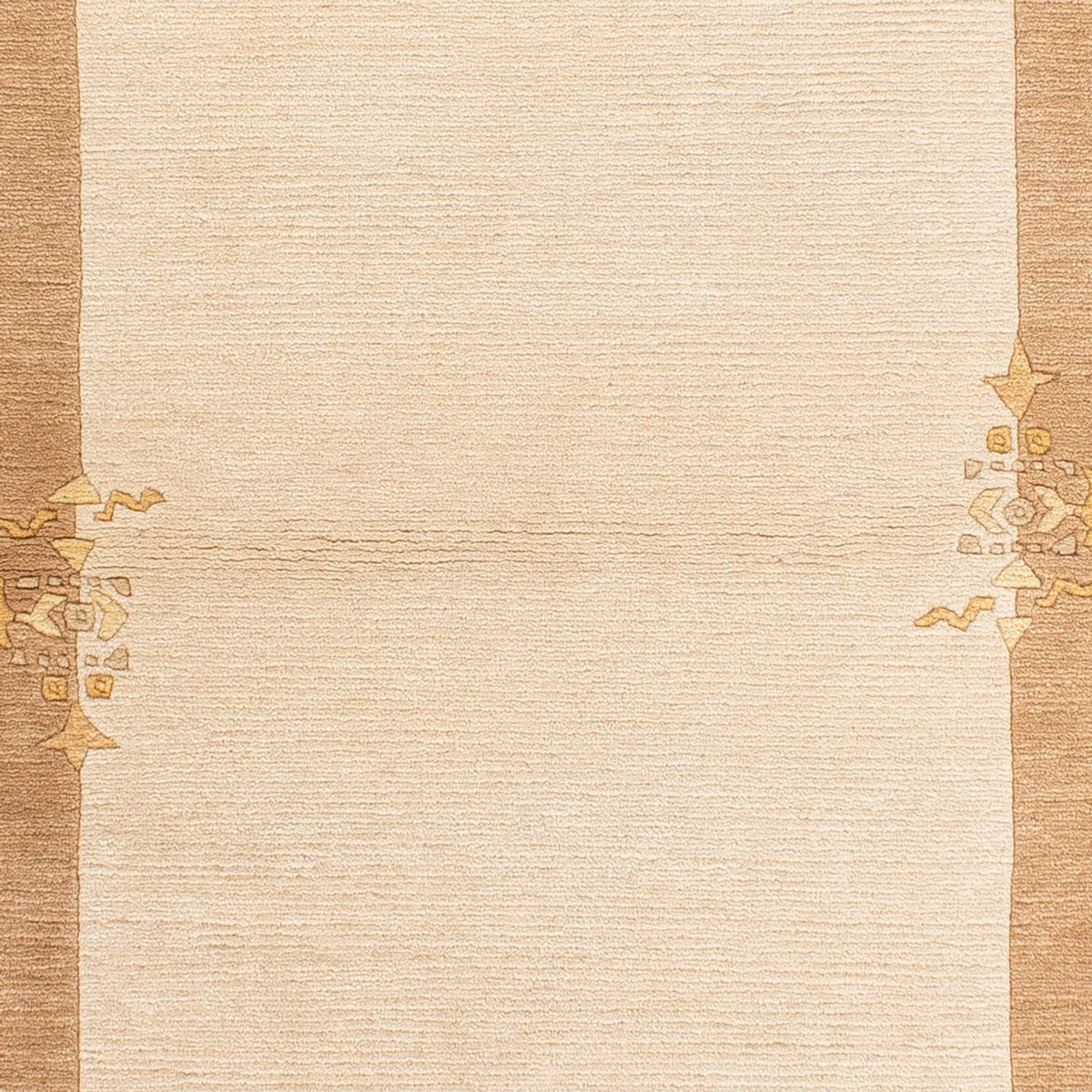 Nepal Tæppe - Royal - 137 x 71 cm - beige
