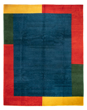 Gabbeh-tæppe - Indus - 398 x 291 cm - blå
