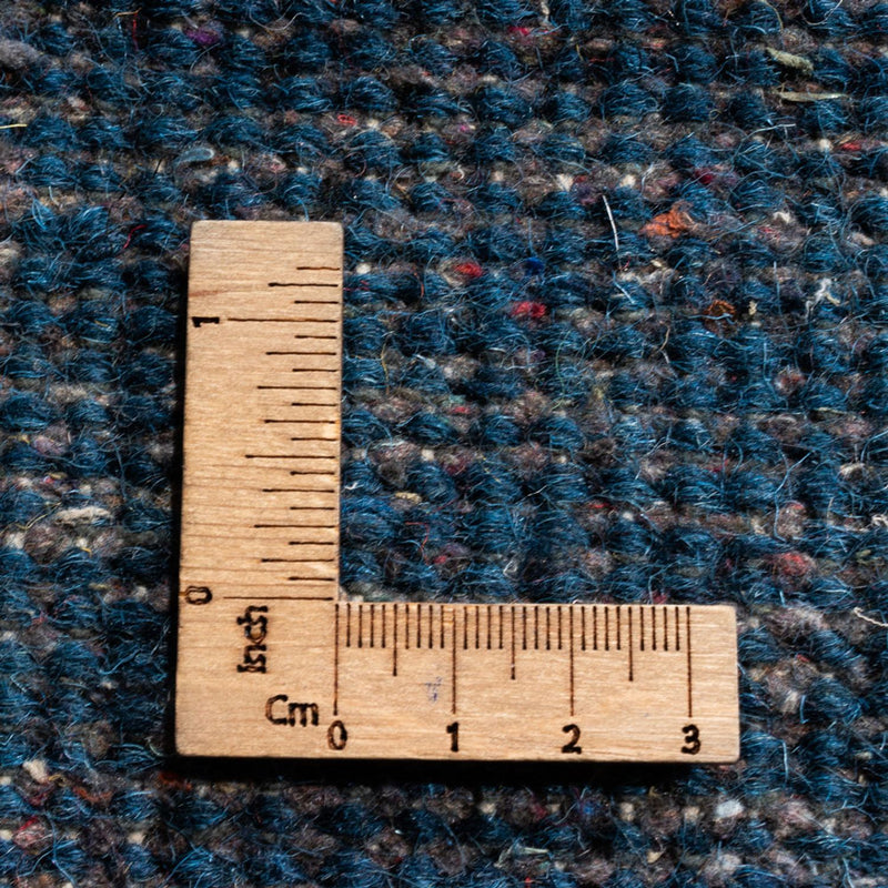 Gabbeh-tæppe - Indus - 395 x 309 cm - blå