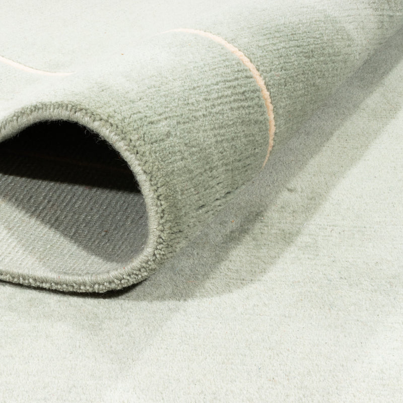 Nepal Tæppe - Royal - 349 x 249 cm - olivengrøn