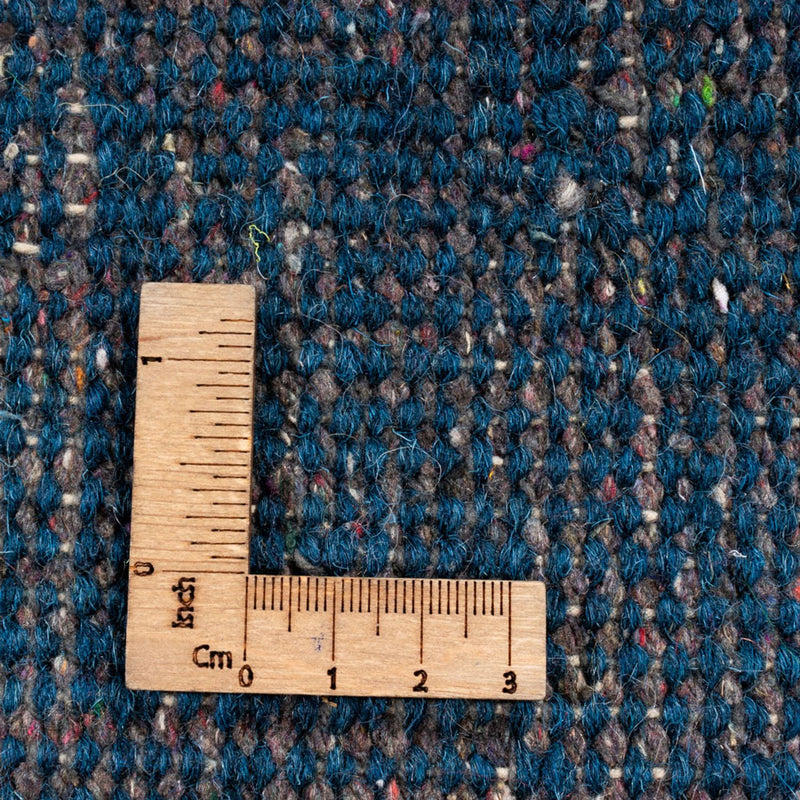 Gabbeh-tæppe - Indus rundt  - 189 x 189 cm - blå