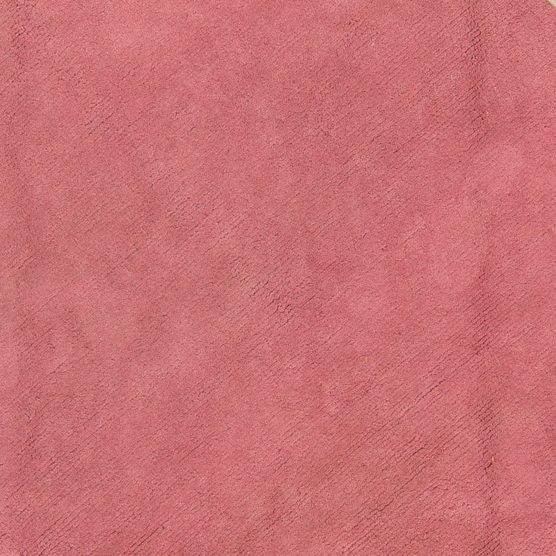 Nepal Tæppe rundt  - 197 x 197 cm - fuchsia