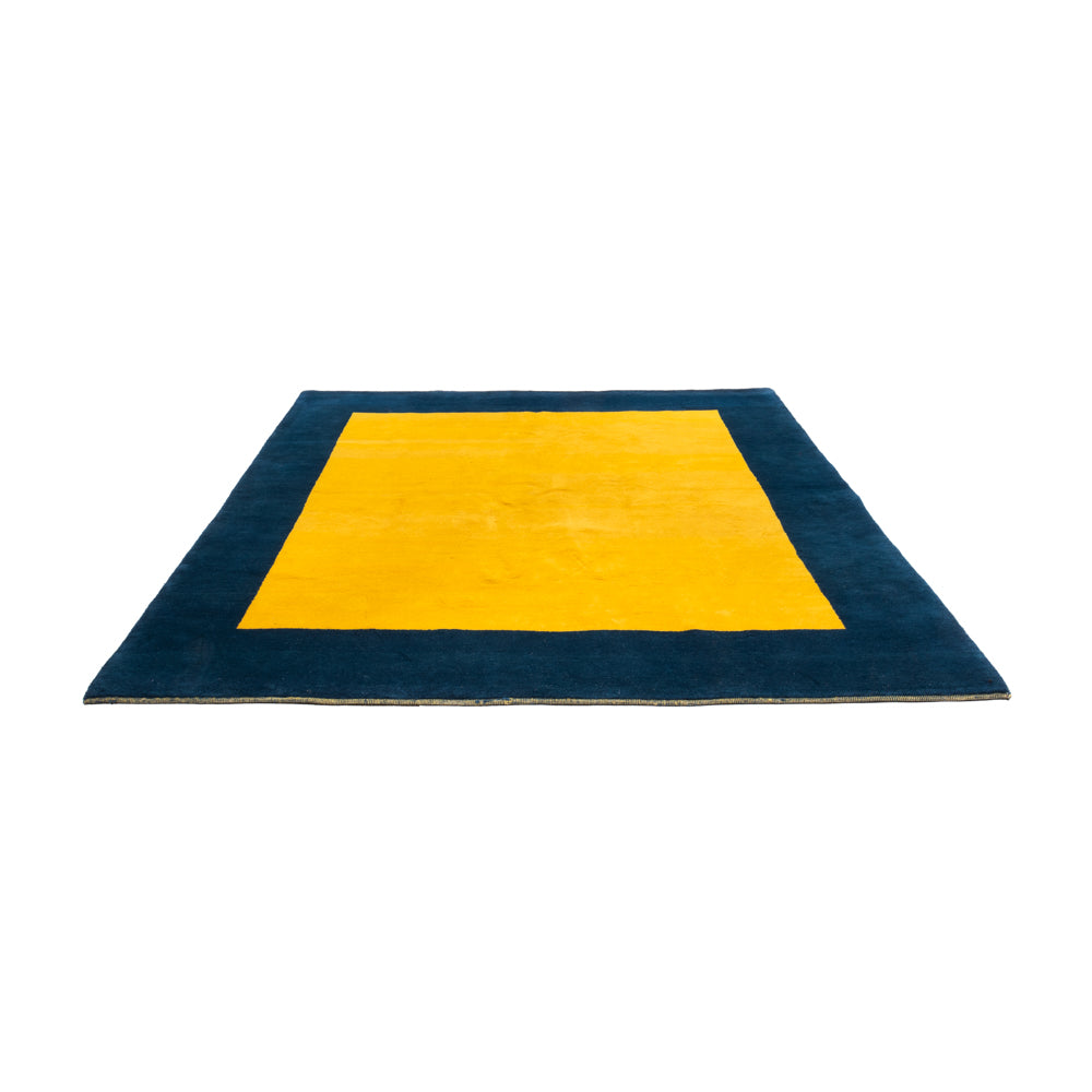 Gabbeh-tæppe - Indus firkantet  - 252 x 247 cm - gul