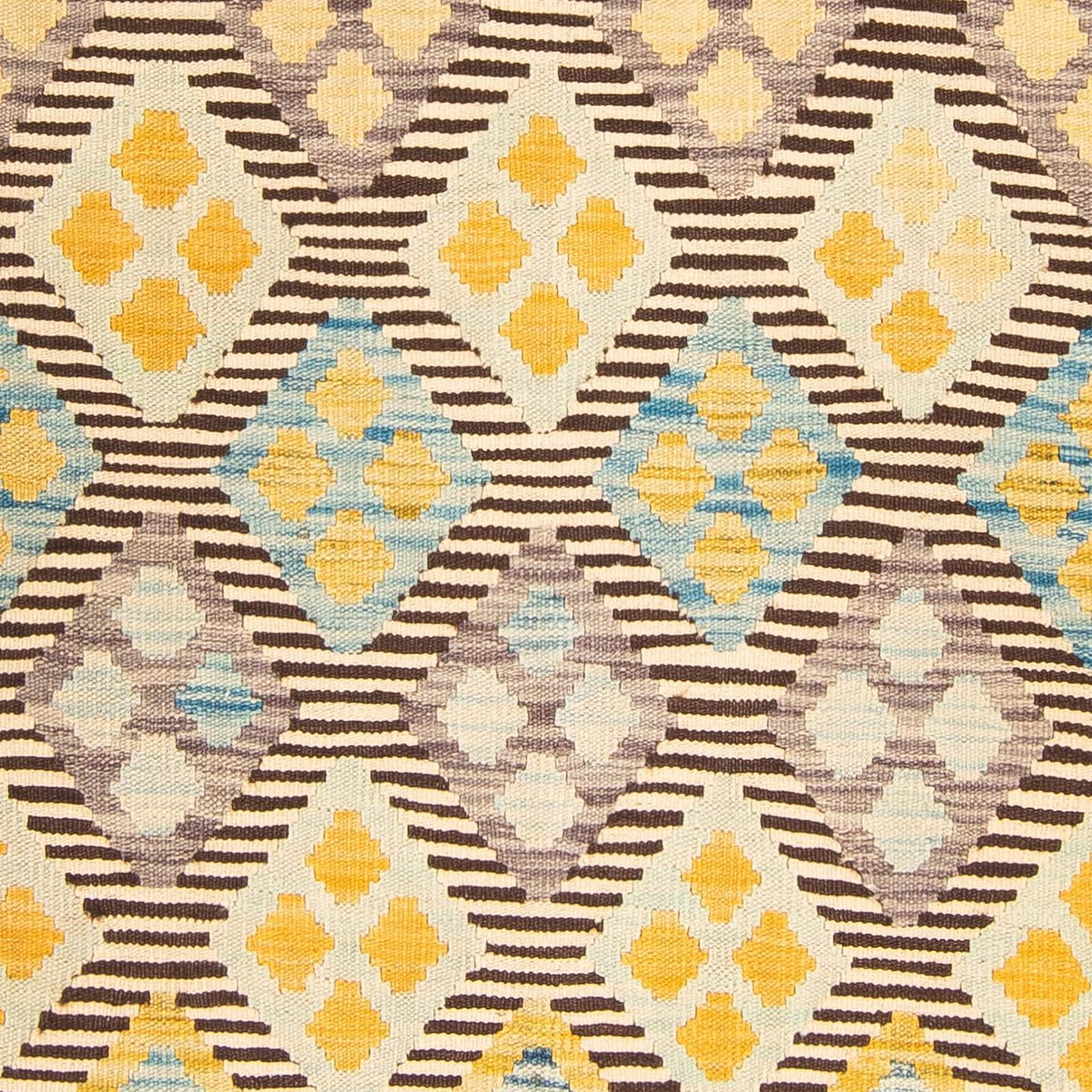 Kelim Carpet - Splash - 175 x 125 cm - flerfarvet