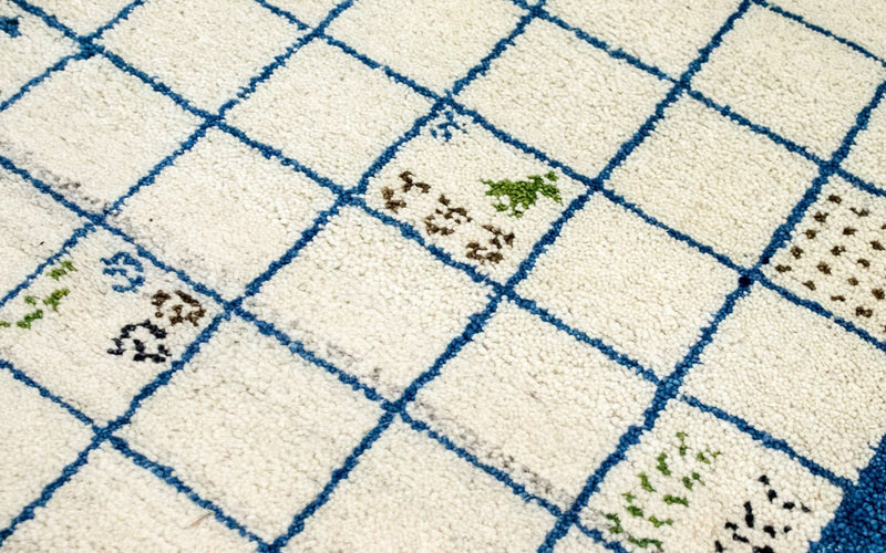 Gabbeh-tæppe - Indus - 162 x 92 cm - beige